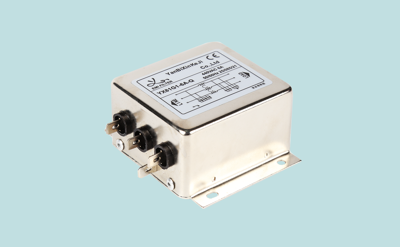 YX-81三相三線(xiàn)電源濾波器